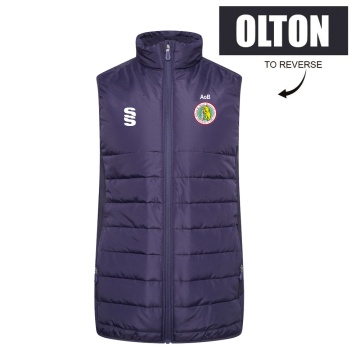 Olton & West Warwickshire Hockey Club Padded Bodywarmer : Navy