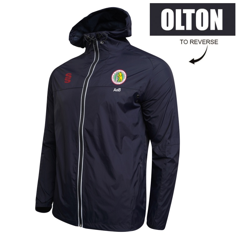 Dual Full Zip Training Jacket : Navy